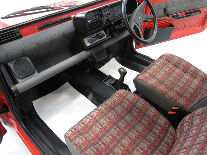 1993 special edition fiat panda fizz interior 2