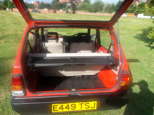 1988 Fiat Panda 750L Pacer Boot