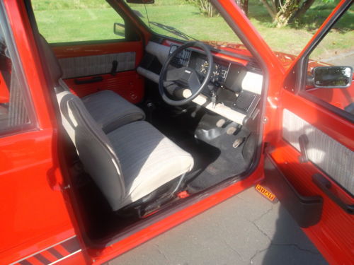 1988 Fiat Panda 750L Pacer Interior