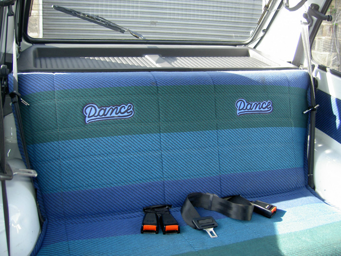 1990 Fiat Panda Dance Rear Seats