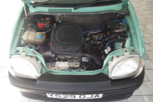 2001 fiat seicento 1.1 s engine bay