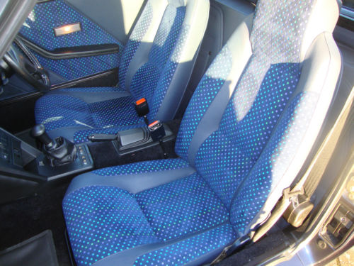 1990 Fiat X19 Bertone Grand Finale Front Seats