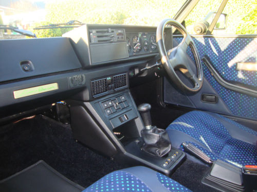1990 Fiat X19 Bertone Grand Finale Interior Dashboard