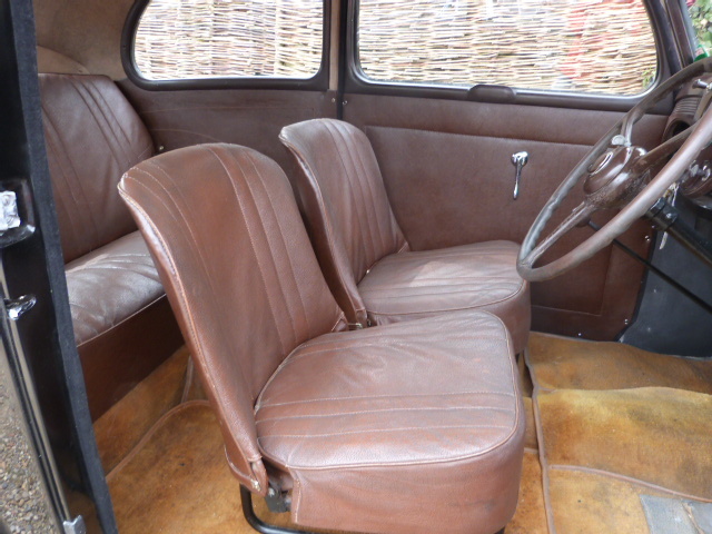1953 Ford Anglia Front Interior