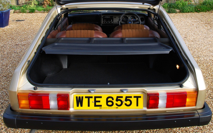 1979 Ford Capri MK3 1.6 GL Boot Open