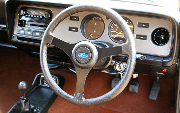 1979 Ford Capri MK3 1.6 GL Interior Dashboard