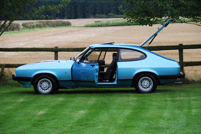 1979 mk iii ford capri 3.0l ghia auto 3