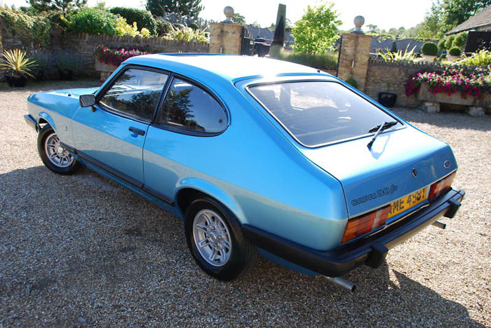 1979 mk iii ford capri 3.0l ghia auto 4