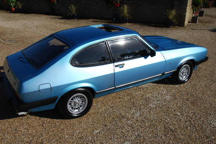 1979 mk iii ford capri 3.0l ghia auto 6