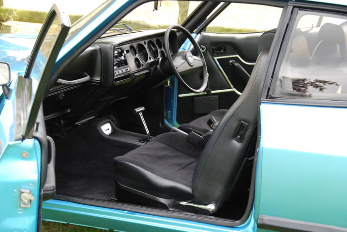1979 mk iii ford capri 3.0l ghia auto interior