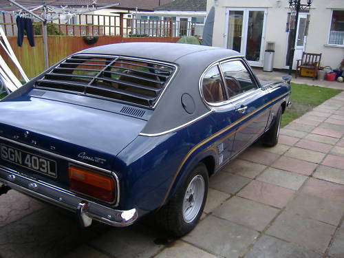 ford mark 1 capri 2.0 ltr gt auto 4