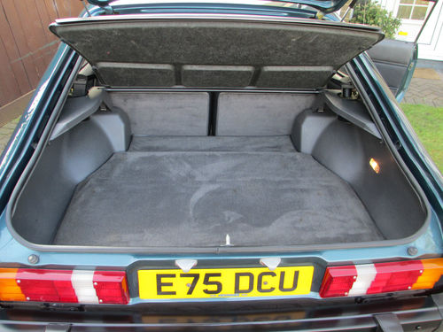 1987 Ford Capri 280 Brooklands 2.8i Boot