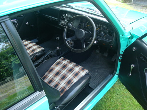 1978 Ford Capri Mk3 3.0S Front Interior