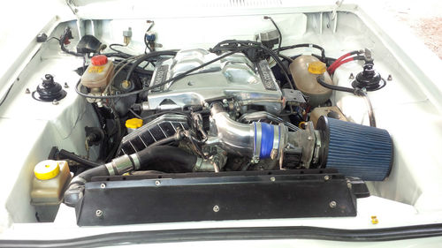 1973 Ford Capri MK1 3.0 GXL Custom Engine Bay