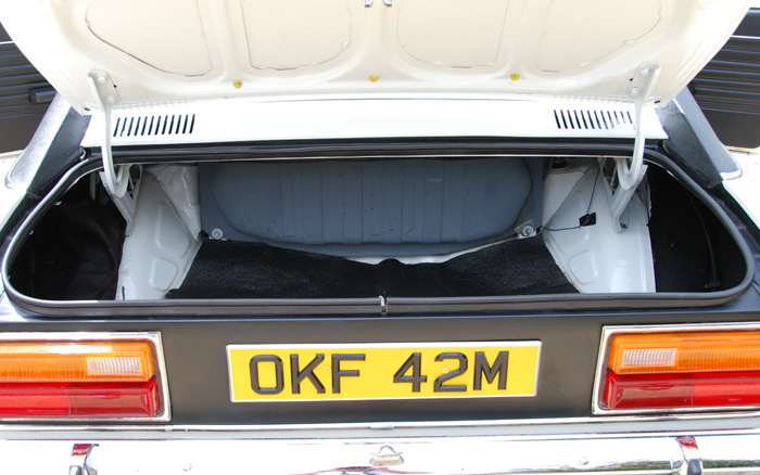 1974 Ford Capri MK1 1600 XL Boot