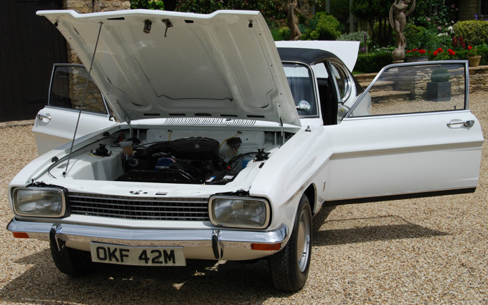 1974 Ford Capri MK1 1600 XL Doors Open