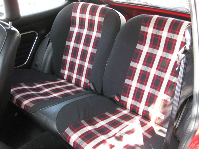 1981 Ford Capri MK3 2.0 S Rear Seats