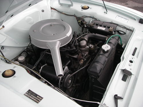 1966 Ford Corsair 1.7 Engine Bay