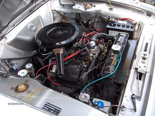 1968 Ford Corsair 1.7 Engine Bay