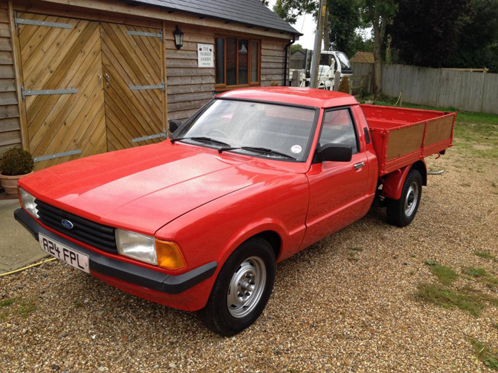 1984 Ford Cortina MK5 P100 1.6 Pickup 2