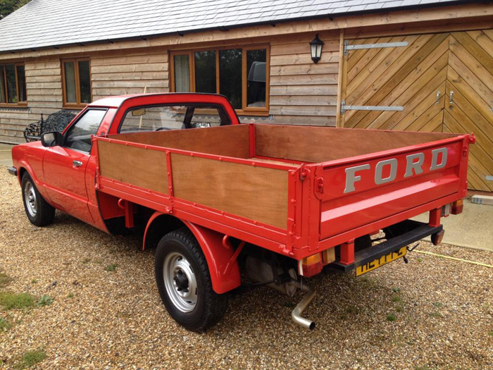 1984 Ford Cortina MK5 P100 1.6 Pickup 3