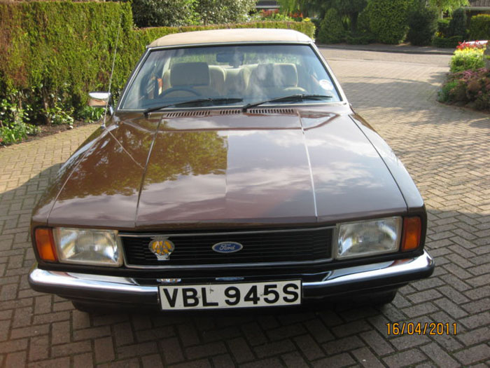 1978 ford cortina 2000 ghia mk4 front