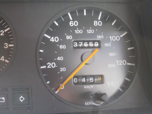 1982 ford cortina l white mk5 1.6 speedometer