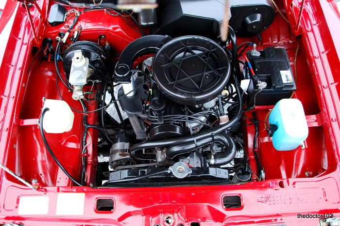 1982 Ford Cortina Crusader MK5 Engine Bay