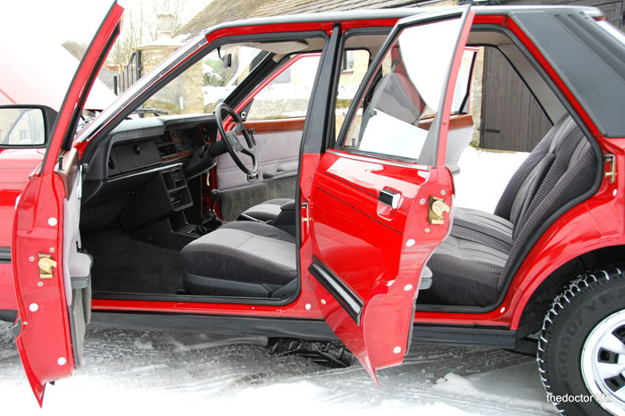 1982 Ford Cortina Crusader MK5 Interior 1