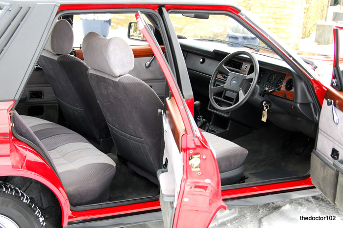 1982 Ford Cortina Crusader MK5 Interior 2