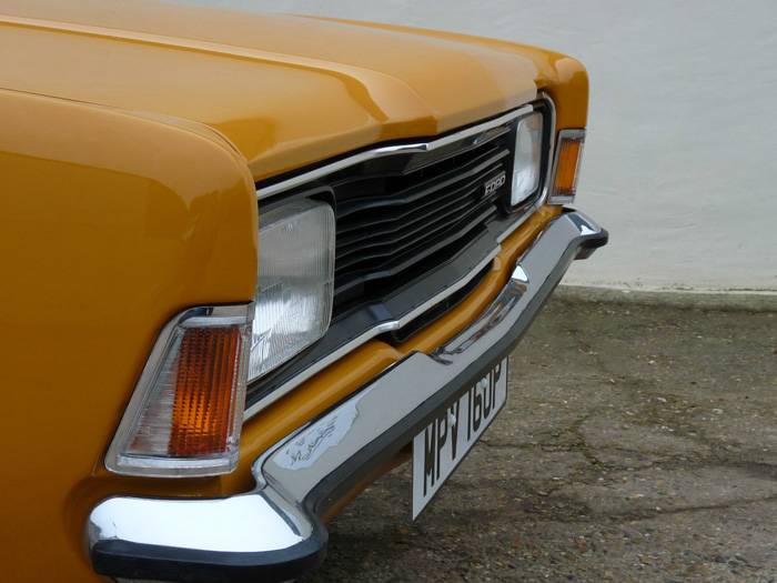 1976 Ford Cortina MK3 1300 L Front Closeup