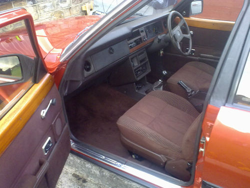 1979 Ford Cortina MK5 Ghia S Interior 2