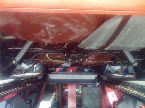 1979 Ford Cortina MK5 Ghia S Underside