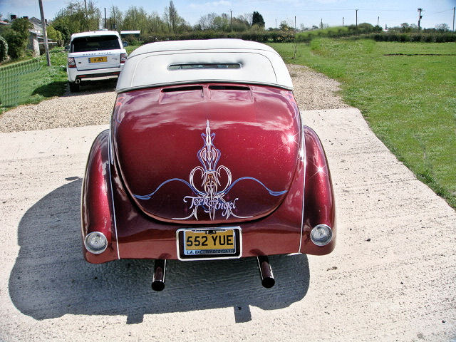 1940 Ford Coupe Custom Back