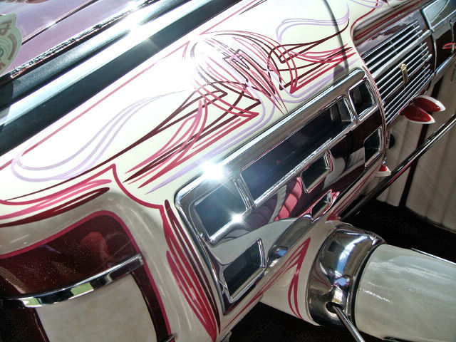 1940 Ford Coupe Custom Dashboard Artwork