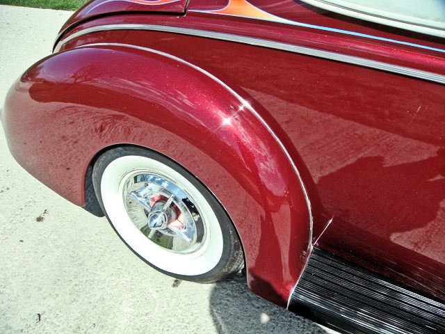 1940 Ford Coupe Custom Wheel Arch