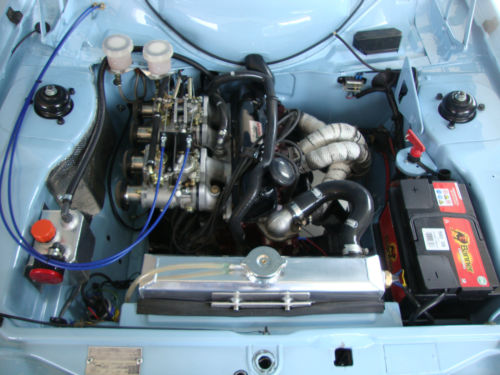 1979 Ford Escort MK2 1600 Sport Rally Spec Engine Bay