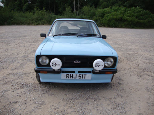 1979 Ford Escort MK2 1600 Sport Rally Spec Front