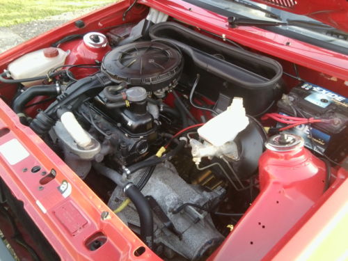 1988 Ford Escort MK4 1.3 Popular Engine Bay