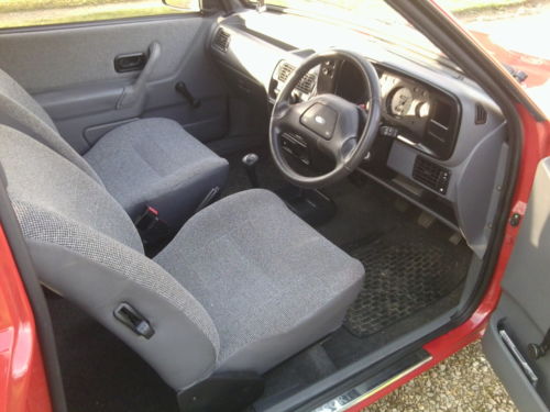 1988 Ford Escort MK4 1.3 Popular Interior