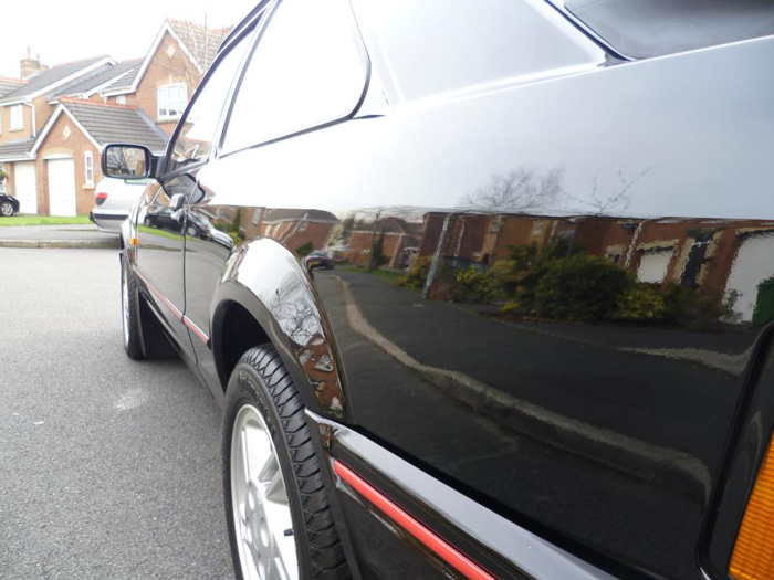 1986 Ford Escort MK4 XR3i Left Side Closeup