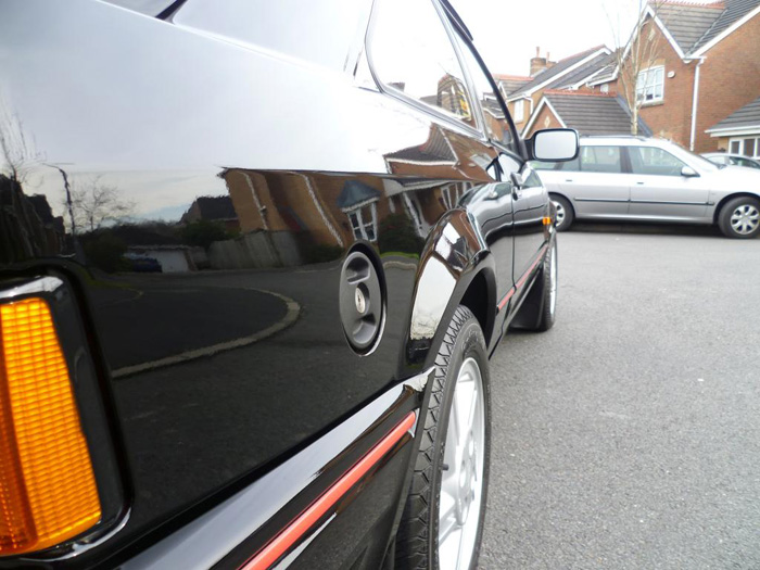 1986 Ford Escort MK4 XR3i Right Side Closeup