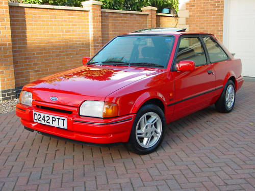 1987 ford escort mk4 xr3i 1