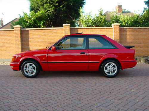 1987 ford escort mk4 xr3i 2