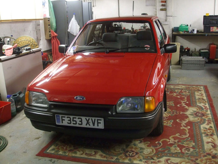 1988 ford escort mk4 1.3 l ohv 1