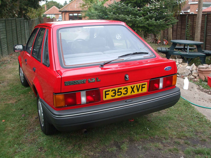 1988 ford escort mk4 1.3 l ohv 10