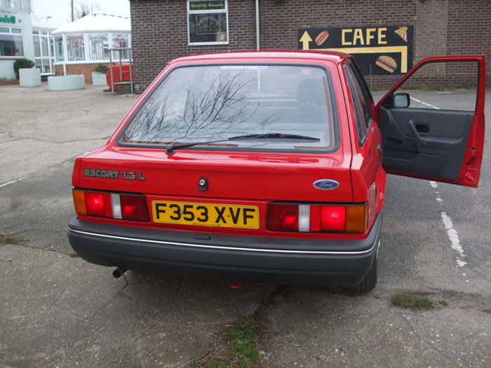 1988 ford escort mk4 1.3 l ohv 12