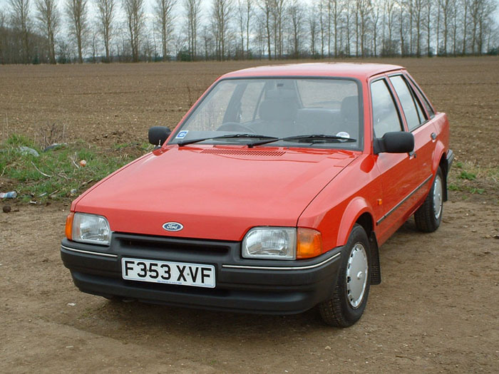 1988 ford escort mk4 1.3 l ohv 2