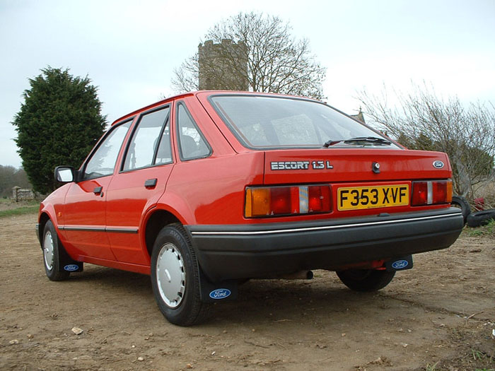 1988 ford escort mk4 1.3 l ohv 5