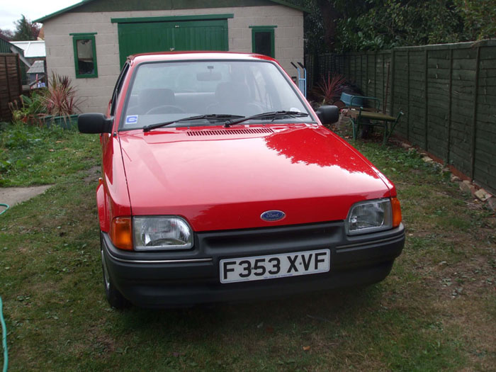 1988 ford escort mk4 1.3 l ohv 6